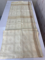Soft blended tussar saree MKT121 (7) - Cream