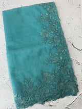Soft Organza saree with embroidery borders - MSH299