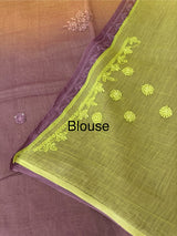 Pure Mul chanderi saree with hand chikankari work - MSM511 (9)