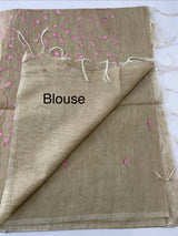 Bhagalpuri Semi tussar saree with embroidery MST677
