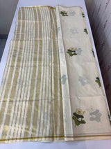Kerala cotton saree - ‘’Aambal”