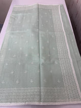 Netkota embriodery saree MS1496 - PastelMintGreen