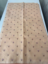 Moonga Kota checks saree with embroidery MSH244 PastelPeach