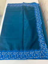 Organza saree with embroidery borders - MSH907
