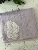 Soft Kota Chanderi saree with applique work MSH223 Lavender