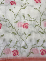 Soft Netkota saree with cross stitch embroidery MSH210(1)