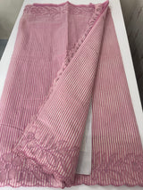 Mul chanderi saree with applique borders MSH111