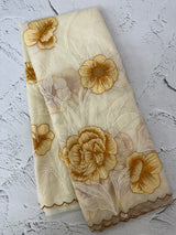 Premium Organza saree with thread work - MMG123