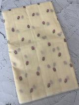 Lightweight Kota Supernet saree with embroidery MS143