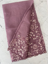 Soft kota silk saree with embriodery MS12859
