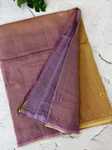 Pure Mul chanderi saree with hand chikankari work - MSM511 (9)