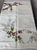 Kota saree with Digital Floral Print with Sequin Embellishment MS14953 Offwhite