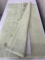Premium NetKota saree with Hand Chikankari work MSH246
