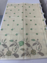 Lightweight Kota Supernet saree with embroidery MS143