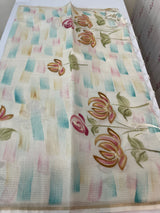 Kota silk saree with prints - MKS832