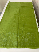 Mul chanderi saree with applique work MSH179