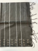 Bhagalpuri Semi tussar saree with contrast borders MST592