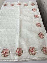 Phulkari NetKota Embroidery saree - MS6006