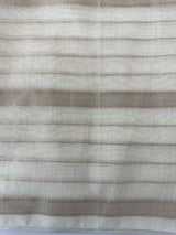 Mul chanderi saree with zari lines- MSH243