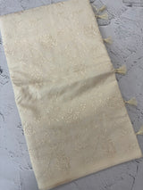 Netkota embriodery saree MSH263 Ivory