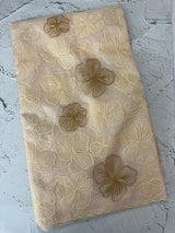Semi organza saree with thread work - MSH910 PalePeach