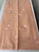 Kota Moonga checks Applique work saree MSH278(2)