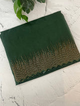 Semi Organza saree with embroidery borders - MSH296