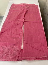 Blended matka Tussar silk saree with cutwork MS4856
