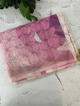 Phulkari NetKota Embroidery and digital printed saree - MS6001