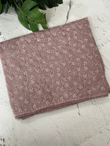 Soft kota checks saree with embroidery - MS7695 DustyMauve