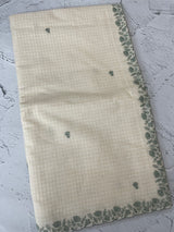 Kota Chanderi saree with embroidery borders - MNM221