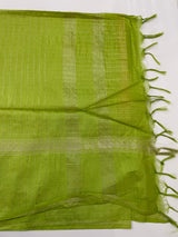 Bhagalpuri Semi tussar saree with contrast retta pattu borders and blouse -MS895(3)
