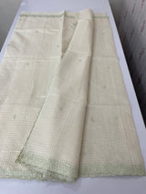 Kota Chanderi saree with embroidery borders - MNM221