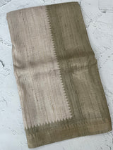 Soft Blended matka tussar silk saree- MMT434