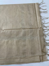 Bhagalpuri Semi tussar saree with contrast retta pattu borders and blouse -MS895(8)