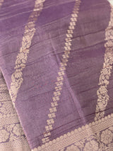 Banarasi crush georgette saree- MS1341 DustyLavender