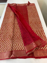 Semi chanderi saree  MCSC674