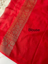 Banarasi viscose Georgette saree MKGS611