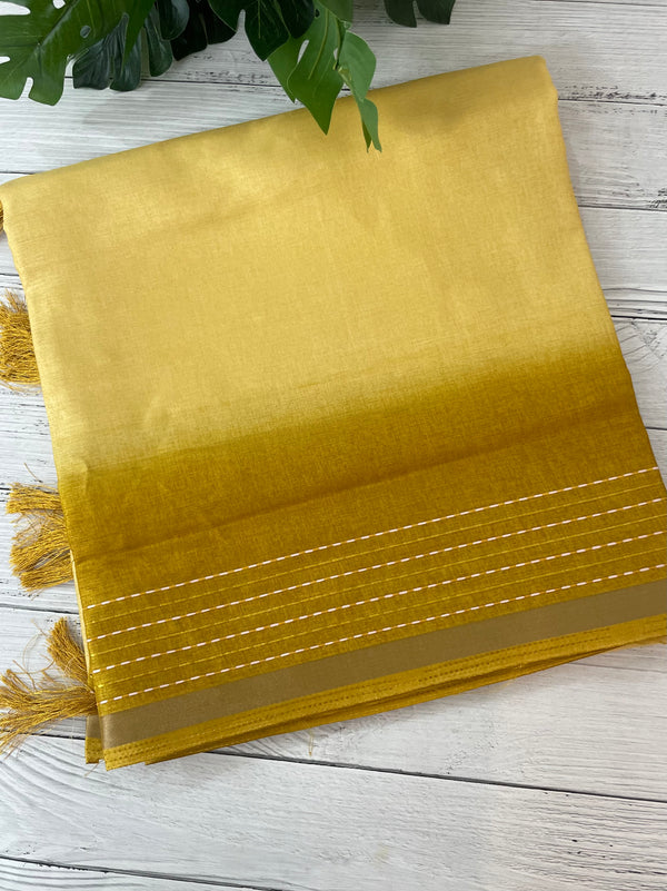 Soft Semi silk saree with thread work MSR698