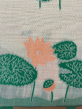 Jamdani silk Cotton Saree with lotus motifs MSJ790(1)