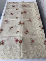 Premium Soft kota silk saree with digital prints and embroidery MKS703
