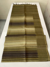Multi color Semi soft silk saree with borders MSS590