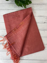 Blended tussar saree with thread work MTS5444