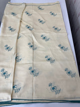 Vichithra soft silk saree with embroidery MSV676