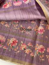Semi soft Matka silk saree MSS599