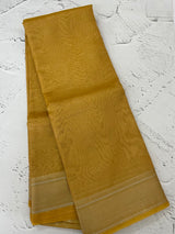 Tissue silk saree with border MS9453 DustyYellow