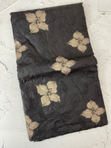 Semi organza saree with appliqué work - MSH906