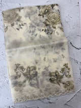 Handworked Glass organza saree with digital prints- MOS987