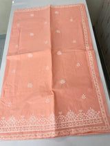 Cotton embriodery saree with blouse - MSH5566