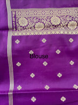 Soft Gachi silk saree with zari weaving MGH76